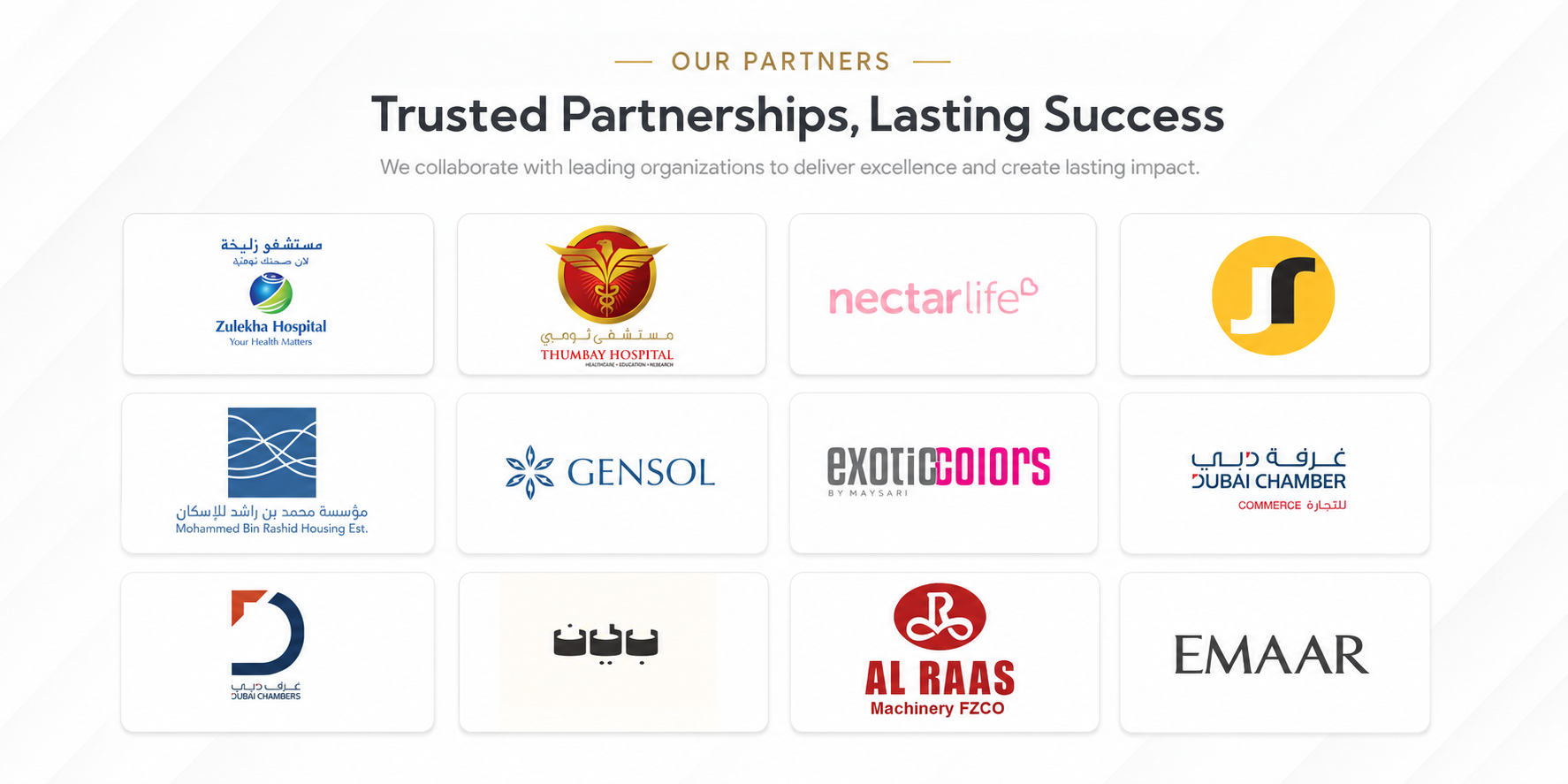 Our Partners